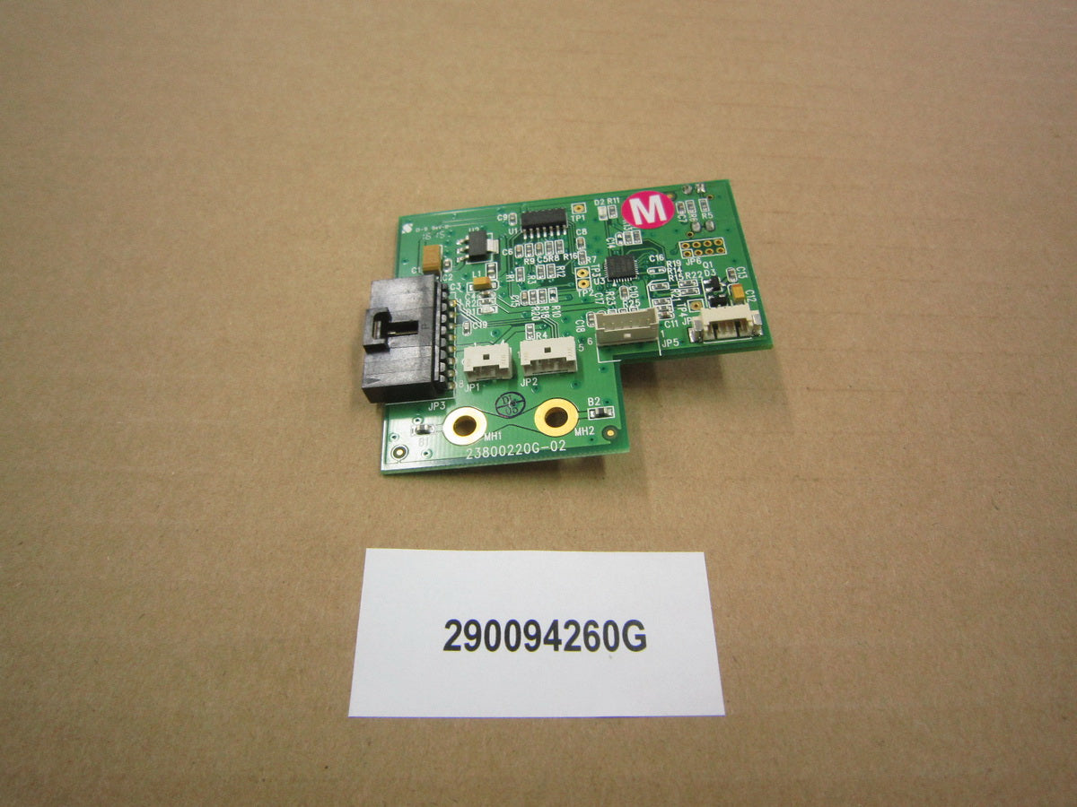 #290094260G JV-61LX, 101LX, 132LX, 183LX, before S/N:S80000 AASII carriage board assembly for ADC function