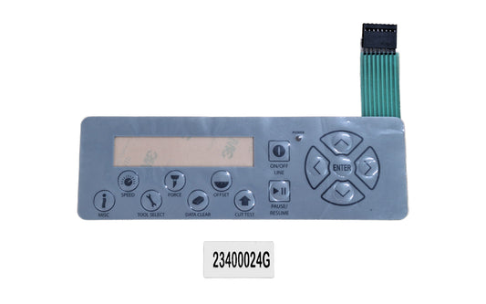 #23400024G Sticker, Control Panel Sticker, Puma III/Expert Pro