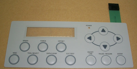 #23400012G Control Panel Sticker for Jaguar II/III/IV