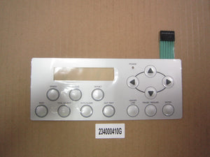 #234000410G	Jaguar V	Control Panel Sticker