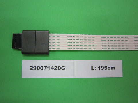 #290071420G Flat Cable Assembly for Jaguar II / IV 132 model (204.5cm)