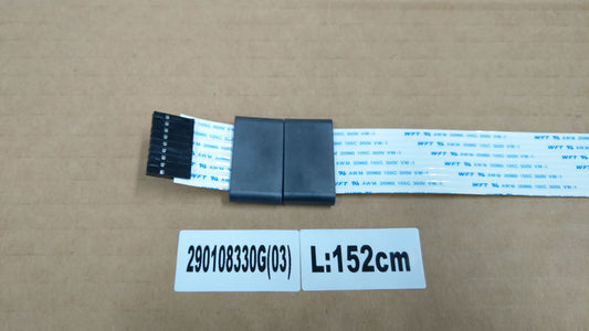 #290108330G	JV-101/101LX(9PIN),From S/N:S80000 Flat cable Assembly for 101 model (1520mm)
